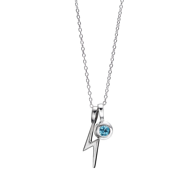 Buy Amaxer Lightning Bolt Necklace Thunder Minimalist Pendant Thunder  Pendant Chain Unisex Jewelry Charm Inspirational Gift For Unisex Adult at  Amazon.in