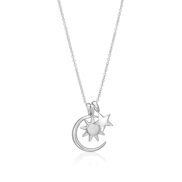 Moon, Sun and Stars Necklace - Luna & Stella