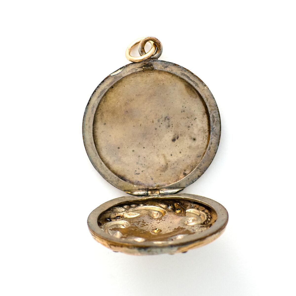 Large Pocket Watch Antique Locket - Luna & Stella