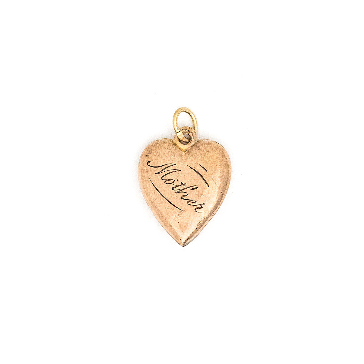 Petite Heart Lock Charm Necklace