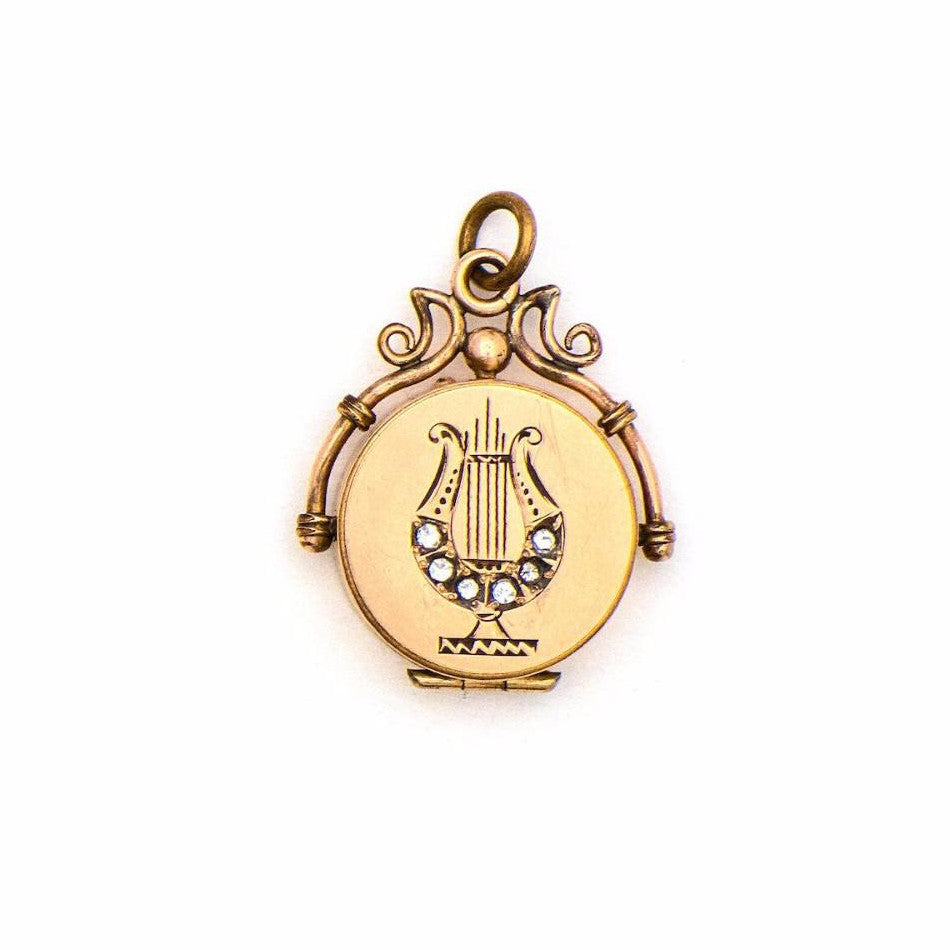 Lyre Locket