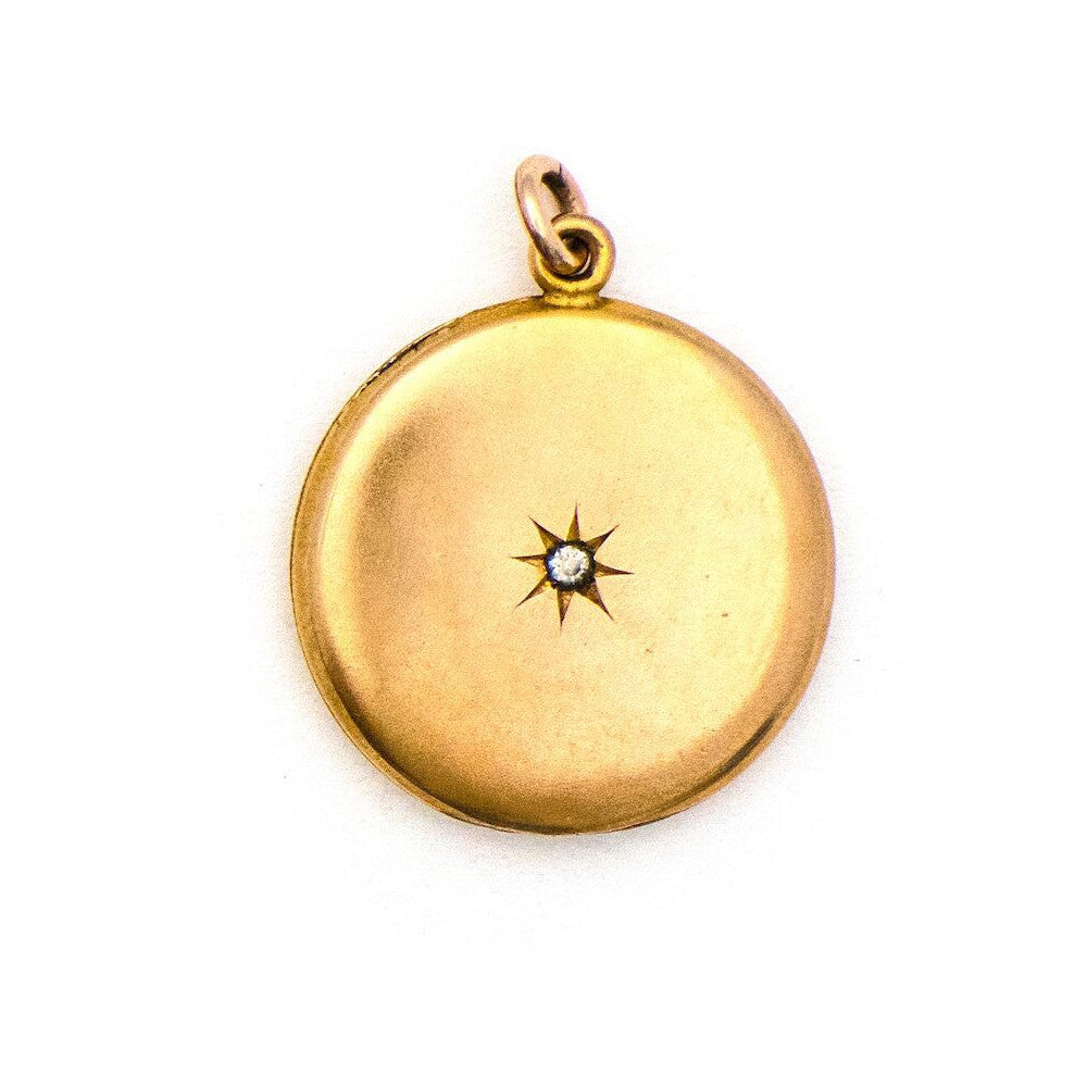 Modern Starburst Locket