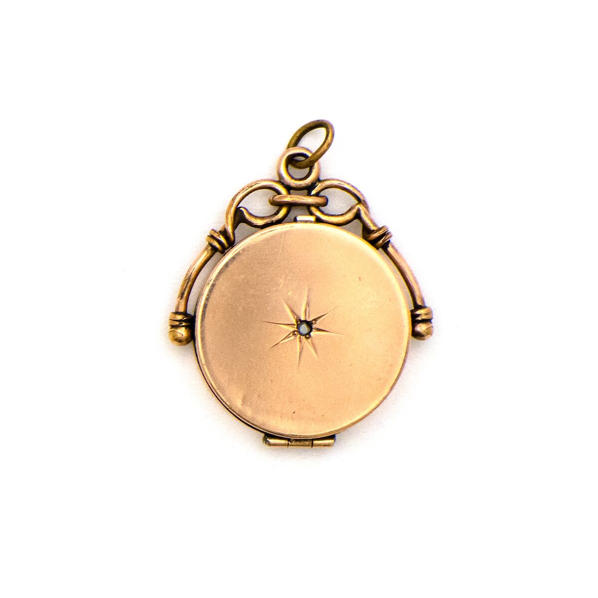 Single Star Pocket Watch Locket