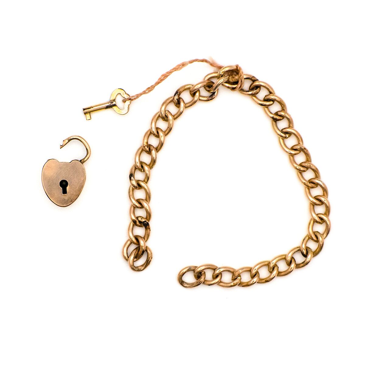 Lock & Key Charm Bracelet - Luna & Stella
